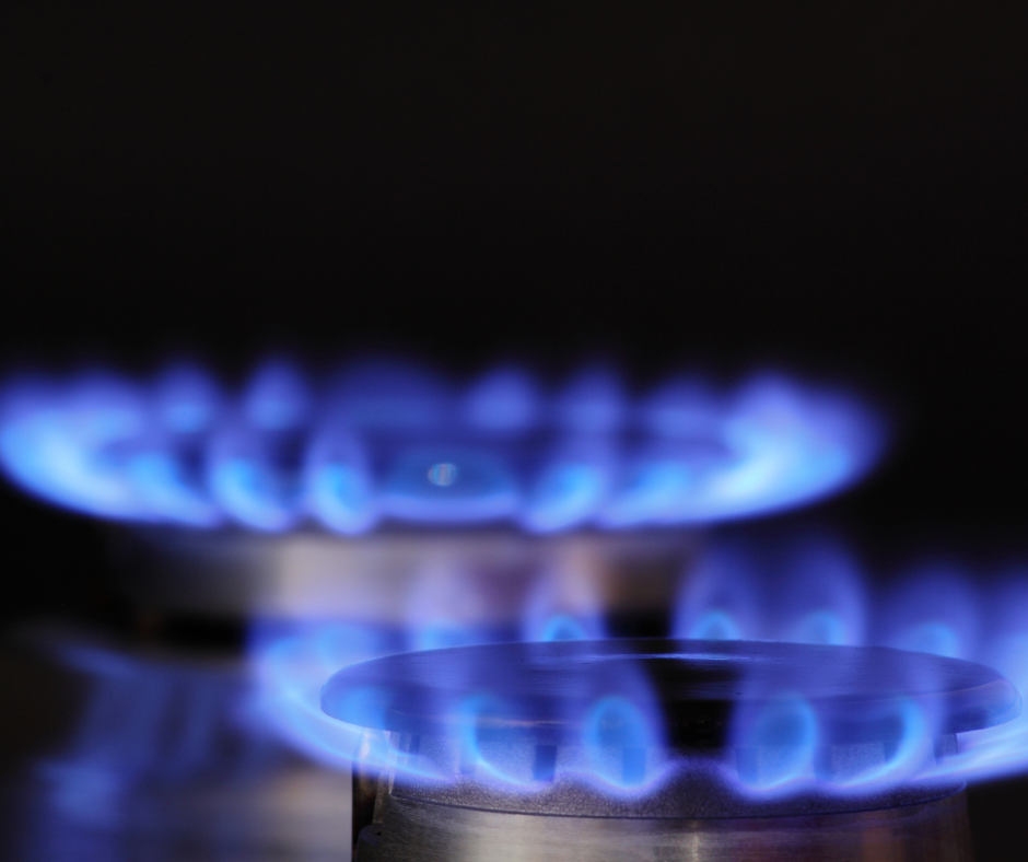 gas flames